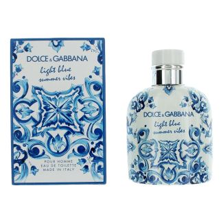 Light Blue Summer Vibes by Dolce & Gabbana, 4.2 oz Eau De Toilette Spray for Men